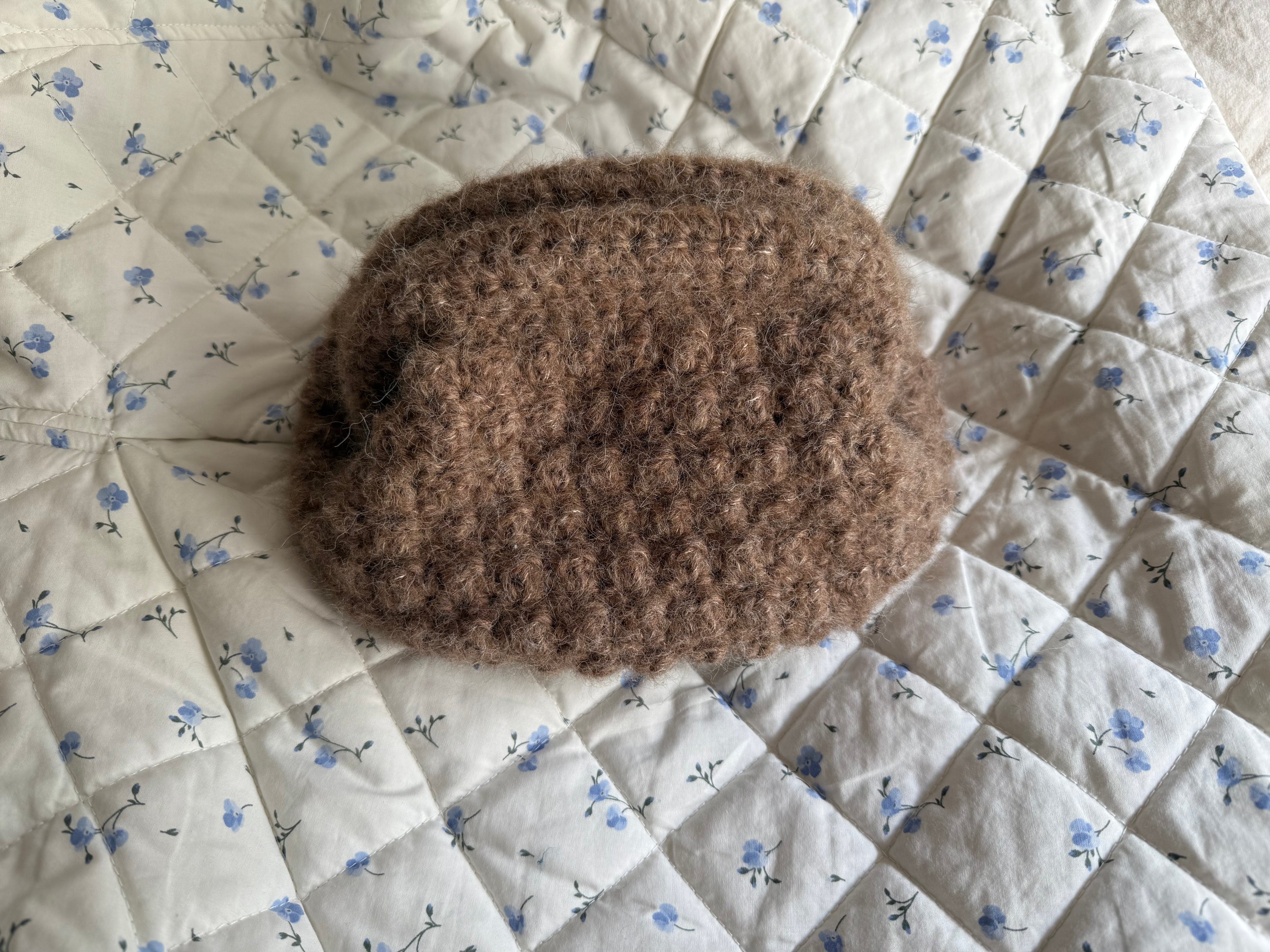 Original Bubble Clutch, Chestnut