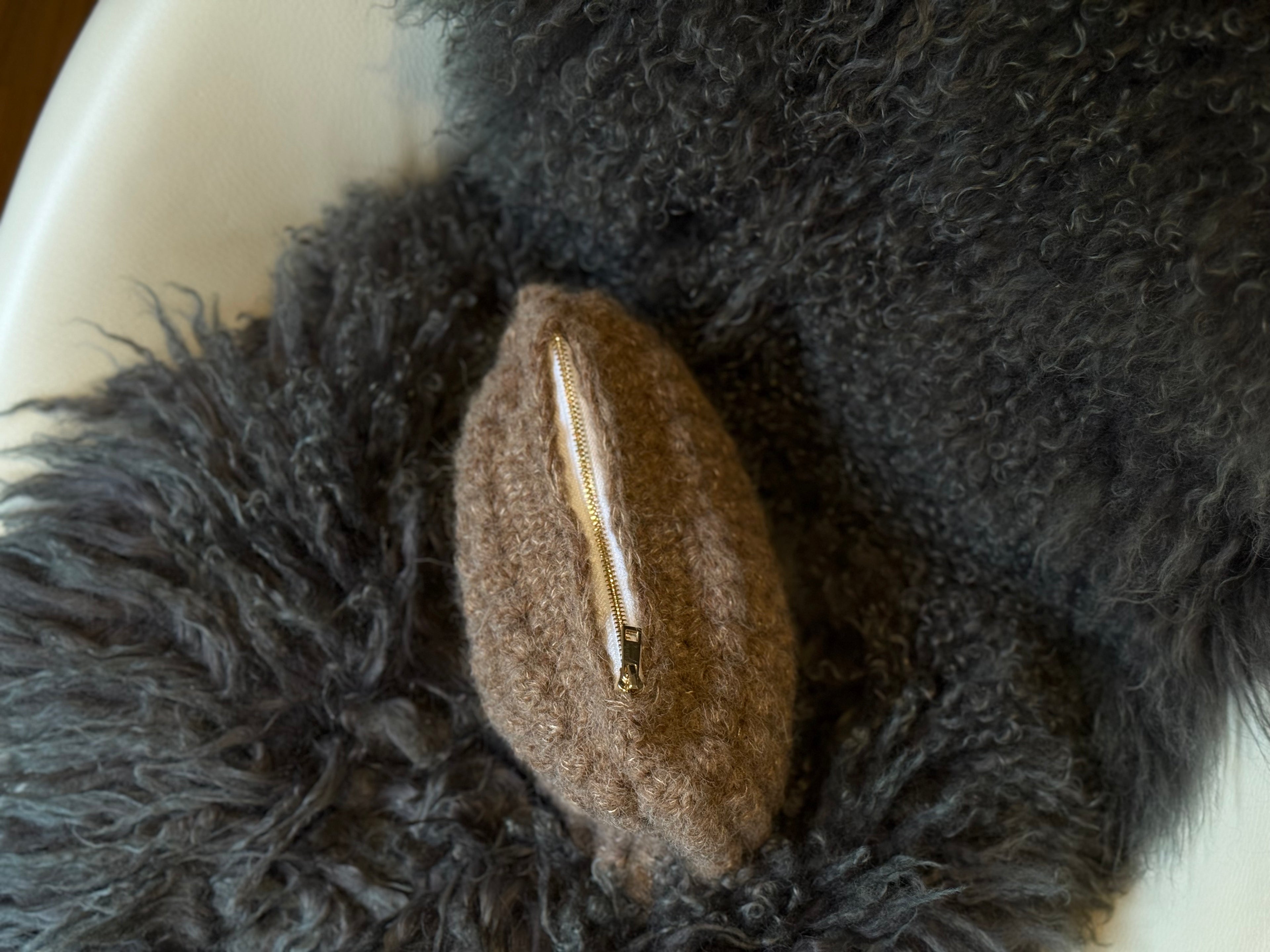 Maxi Bubble Bag, Chestnut