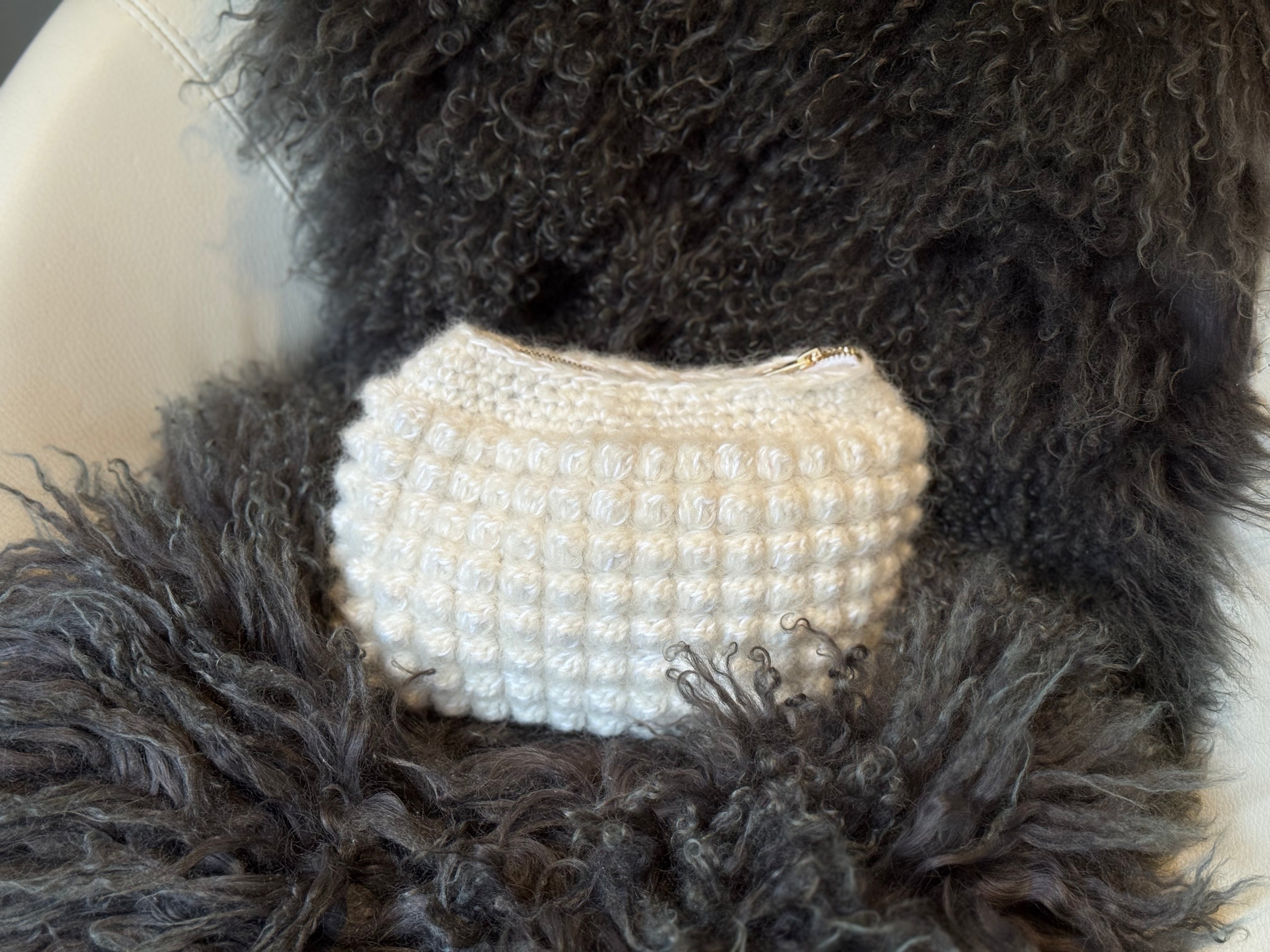 Maxi Bubble Bag, Vanilla