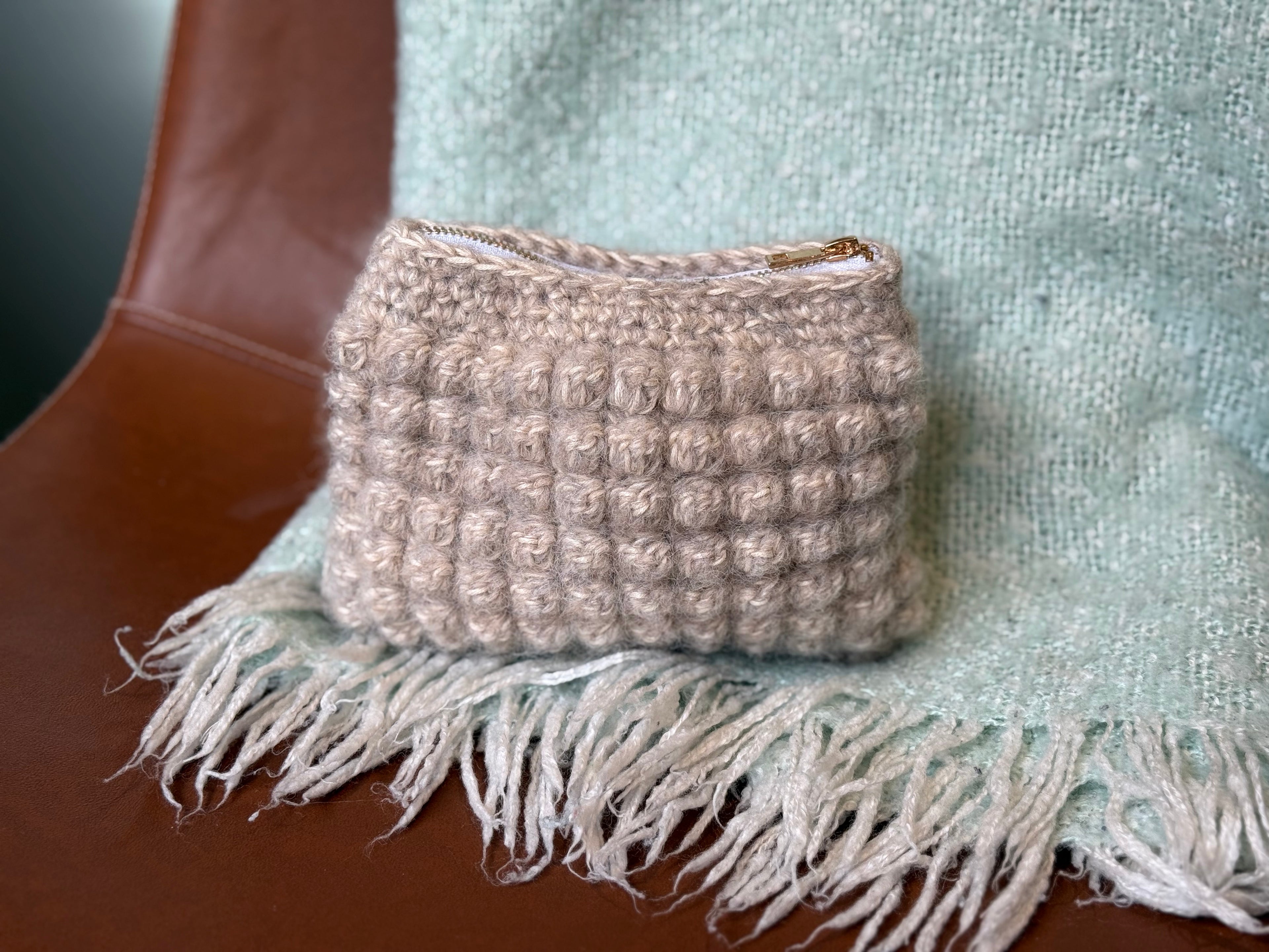 Midi Bubble Bag, Oat